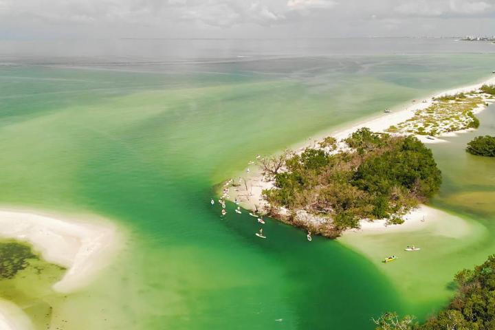 a large body of water