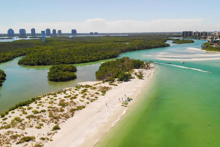 a large body of water