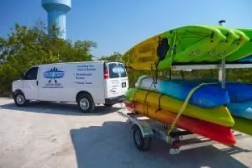 a small truck parked on the side of a road